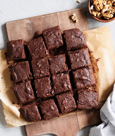 Gezonde chocolade brownies Gezonde chocolade brownie recept gezond en makkelijk tussendoortje
