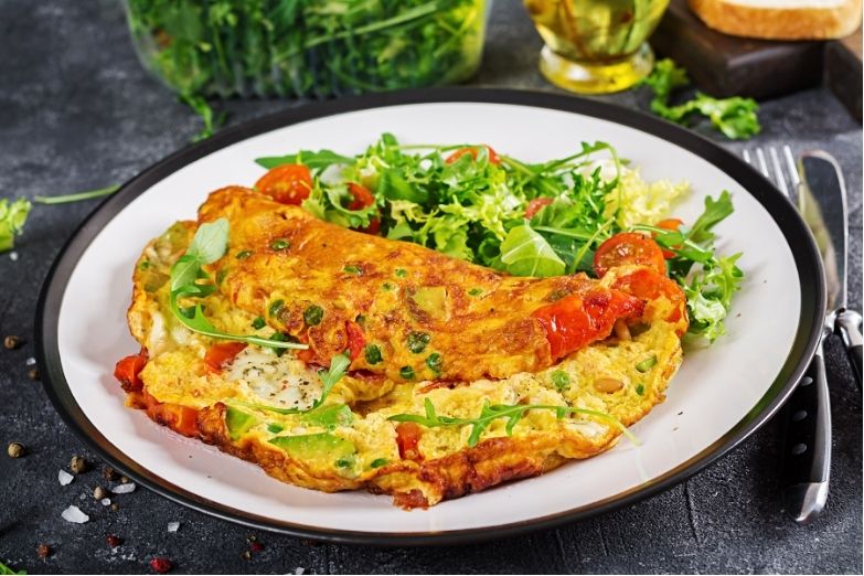 Gezond recept omelet met groenten lekker en makkelijk